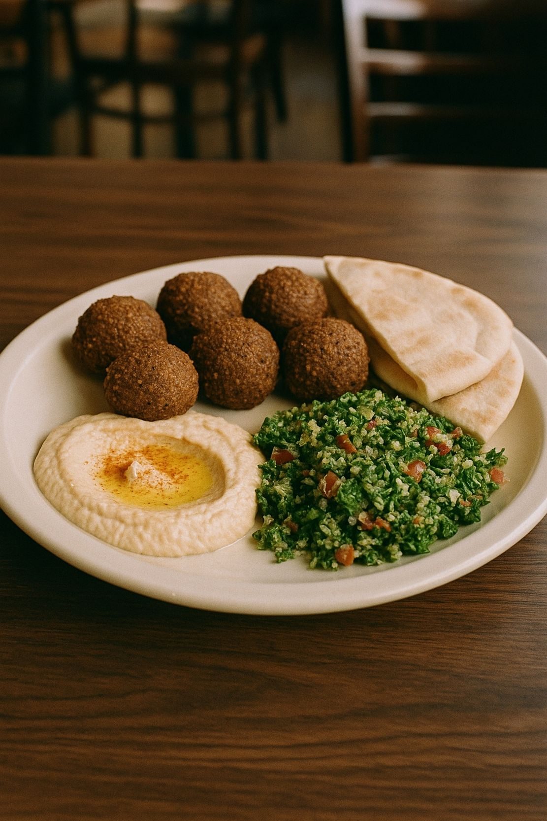 Falafel Plate.